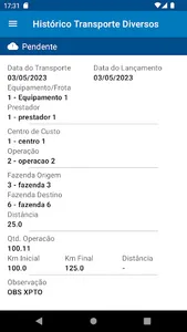 Transportes Diversos - Datamob screenshot 5