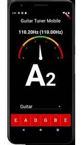 Guitar Tuner Mobile screenshot 0