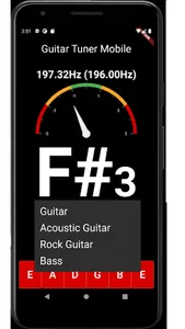 Guitar Tuner Mobile screenshot 1