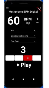 Metronome Beat Tempo and Tap screenshot 3