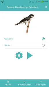 Cantos do Pássaro Bigodinho screenshot 0