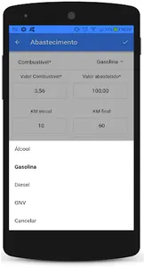 Álcool ou gasolina - Calculand screenshot 1