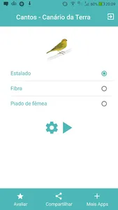 Cantos Canário da Terra screenshot 0