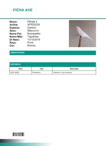 Controle de criação de aves screenshot 6