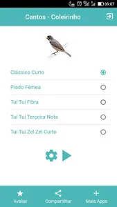 Cantos do Pássaro Coleirinho screenshot 0