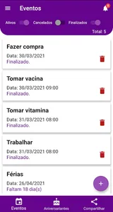 Meus Eventos screenshot 0