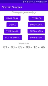 Sorteio Simples screenshot 2