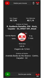 SOScorridaseviagens-motorista screenshot 3