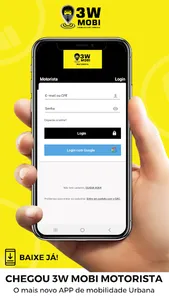 3W MOBI - Motorista screenshot 1