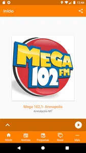 Mega 102,1 - Arenápolis-MT screenshot 0