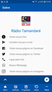 Tamandaré Web screenshot 2