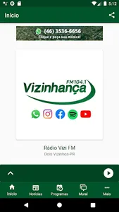 Vizi FM screenshot 1