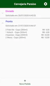 Cervejaria Paraíso Garçom screenshot 0