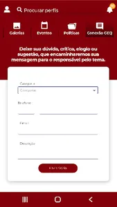 GEQ+, a Intranet do GEQ screenshot 4