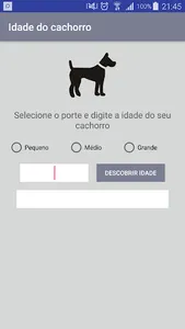 Idade do cachorro screenshot 0