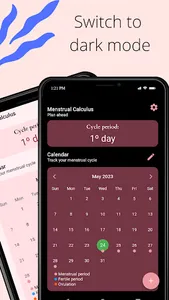 Menstrual Calendar screenshot 2