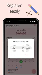 Menstrual Calendar screenshot 4
