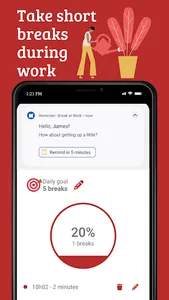 Reminder: Break at Work screenshot 1