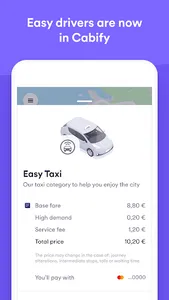 Easy Taxi, a Cabify app screenshot 0