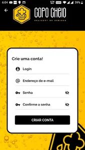 COPO CHEIO Entregador screenshot 1
