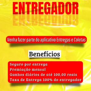 Entregas e Coletas  Entregador screenshot 1
