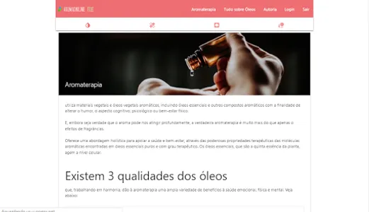 Aroma OnLine Web screenshot 12