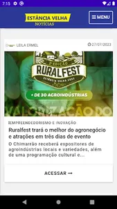 Estância Velha Notícias screenshot 0