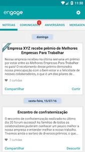 Engage | Comunicação Interna screenshot 0