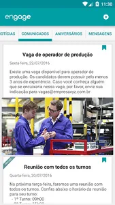 Engage | Comunicação Interna screenshot 1