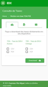 Expresso São Miguel - Cliente screenshot 13