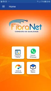 Fibranet - Aplicativo Oficial screenshot 3