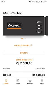 Credpar screenshot 1