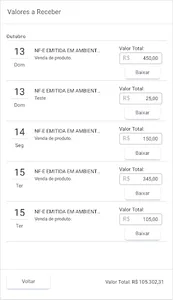 Financeiro Web screenshot 1