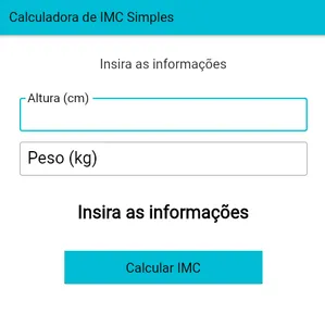 IMC Calculadora Simples screenshot 0