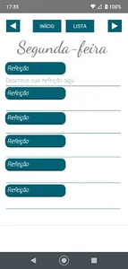 FR: Cardápio Semanal screenshot 1