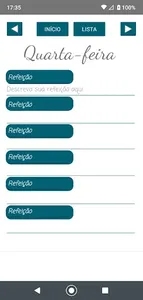 FR: Cardápio Semanal screenshot 2