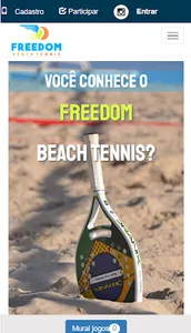 Freedom Beach Tennis screenshot 0