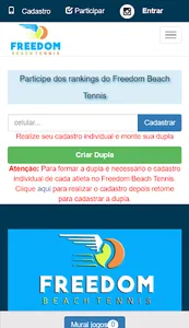 Freedom Beach Tennis screenshot 2