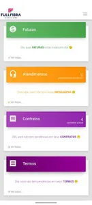 Central do assinante FullFibra screenshot 3