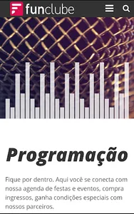 Funclube screenshot 1