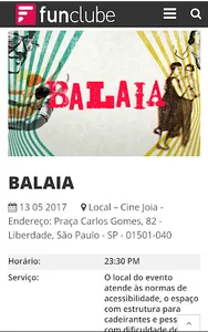 Funclube screenshot 2