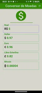 Conversor de moedas screenshot 1
