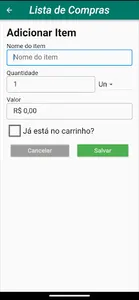 Lista de Compras screenshot 1