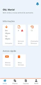 Central do cliente ThomesNet screenshot 0