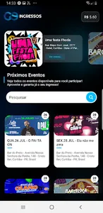 Go Ingressos App screenshot 1