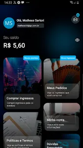 Go Ingressos App screenshot 2