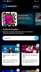 Go Ingressos App screenshot 3