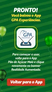 GPA Experiências screenshot 1