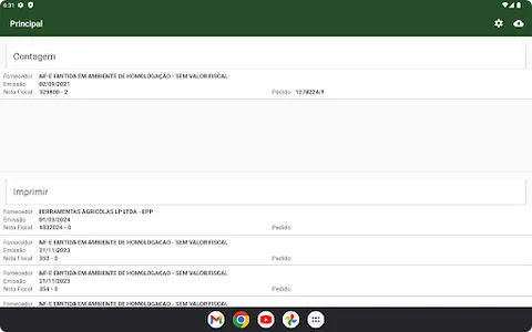 ContagemEntrada - Paiol screenshot 5