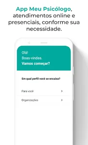 Meu Psicólogo - Terapia online screenshot 0